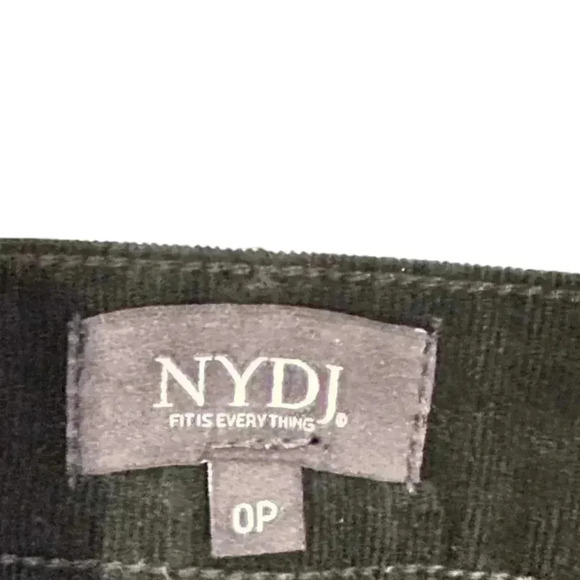 NYDJ Marilyn Black Corduroy pants Size OP - Picture 5 of 14